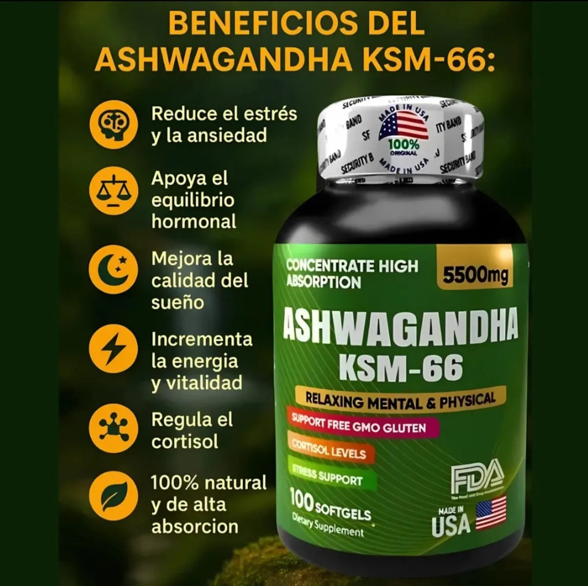 Llévate 2x1 en Ashwagandha Natural | Menos estrés, más vitalidad