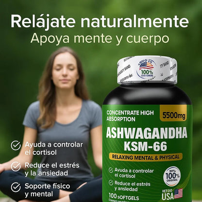 Llévate 2x1 en Ashwagandha Natural | Menos estrés, más vitalidad